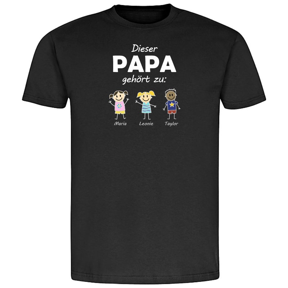T-Shirt - Dieser Papa gehört zu