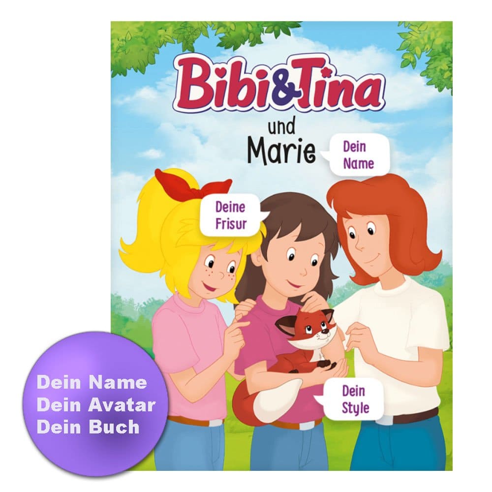 Personalisiertes Kinderbuch - Bibi & Tina - Die kleinen Füchse
