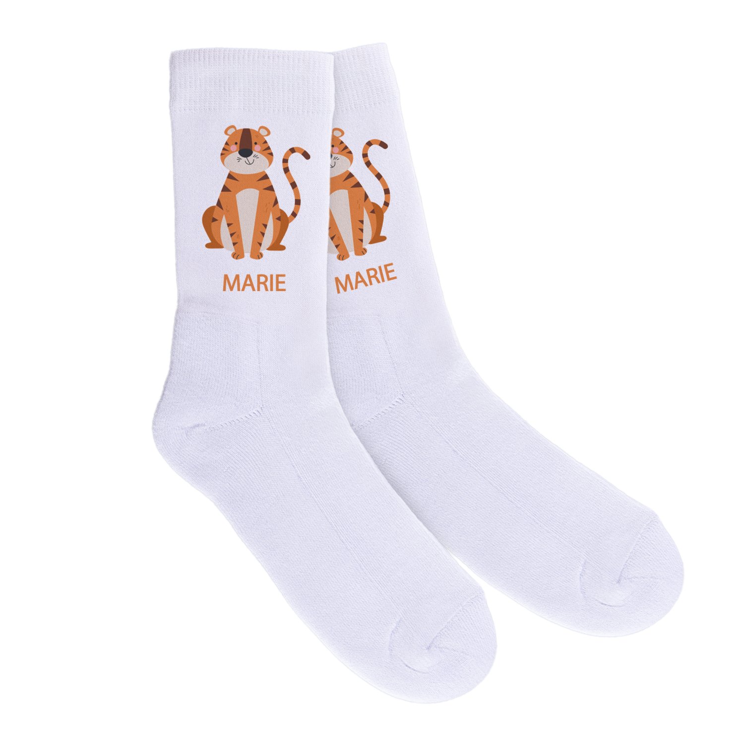 Personalisierbare Socken - Zootiere