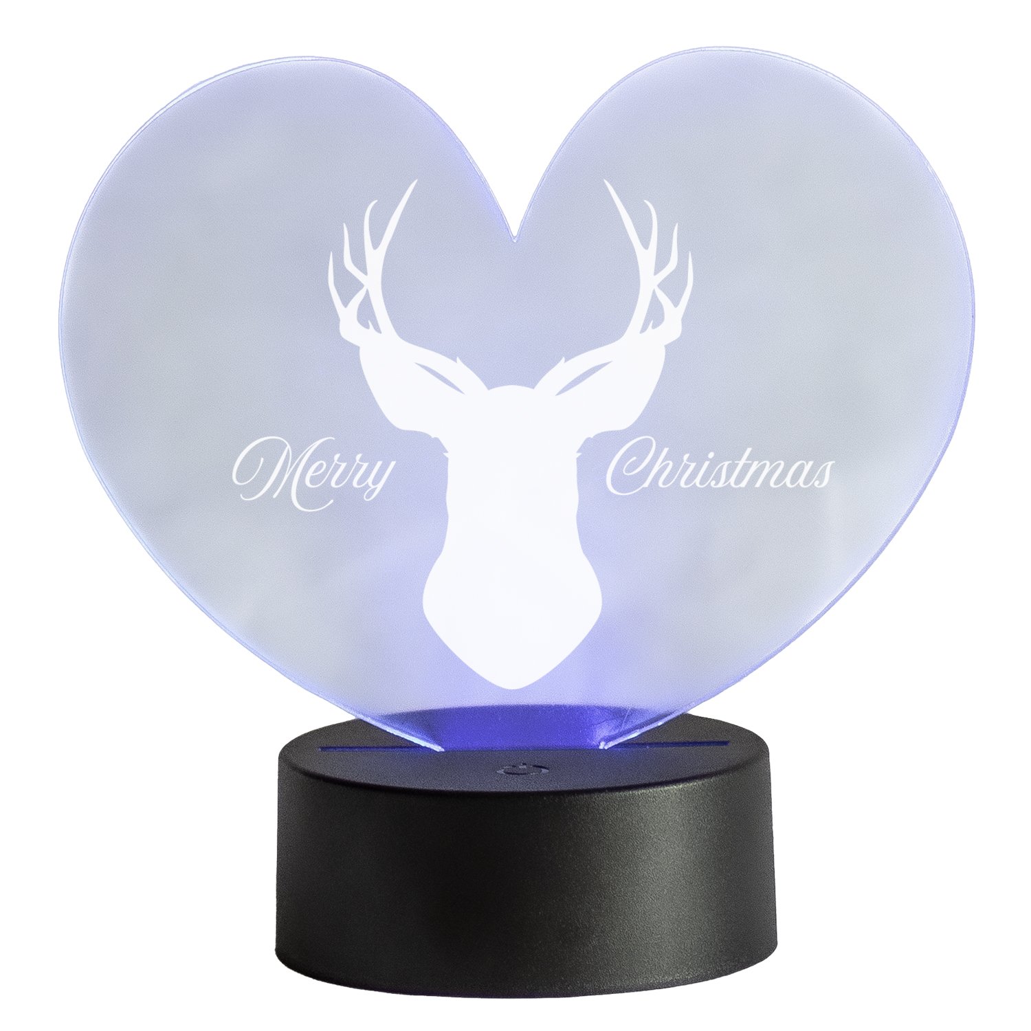 LED-Herzleuchte - Merry Christmas