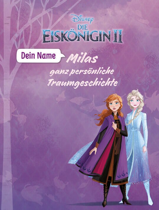 Personalisiertes Kinderbuch - Die Eiskönigin 2