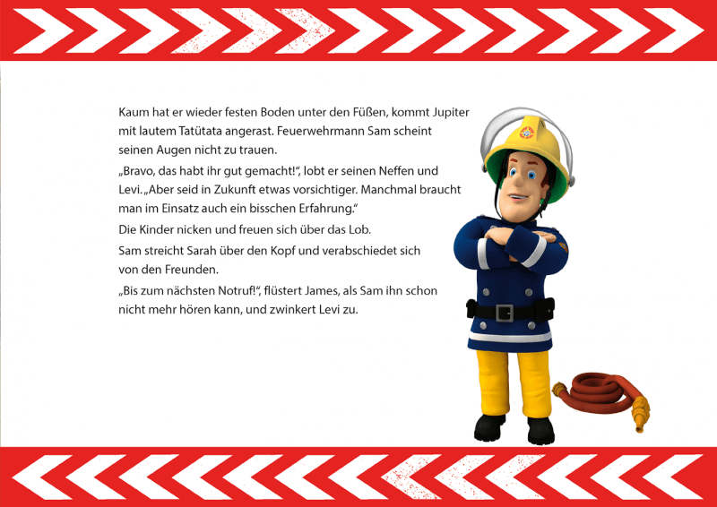 Personalisiertes Kinderbuch - Feuerwehrmann Sam und Du