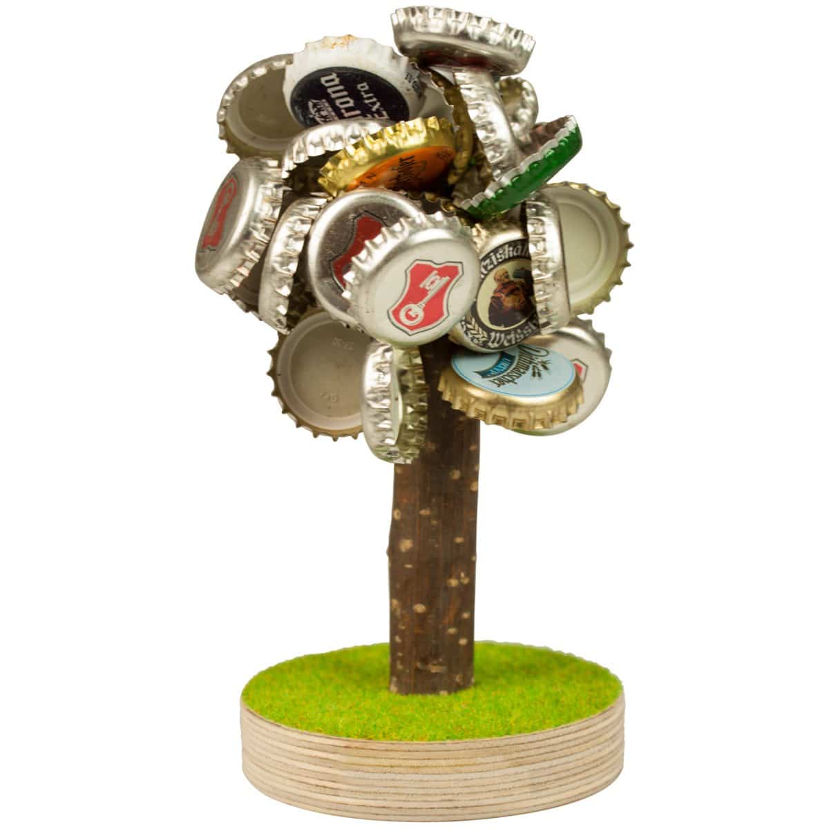 Bierbaum Magnet mit Gravur für Kronkorken
