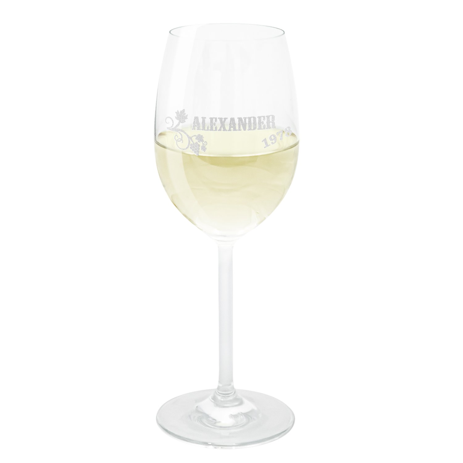 Weinglas  - Weinrebe