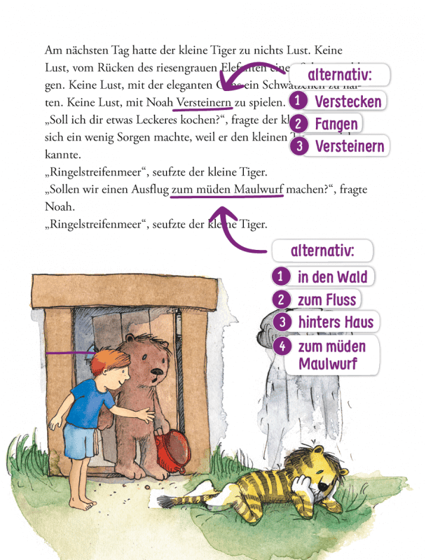 Personalisiertes Kinderbuch - Janosch - Tiger & Bär und Du