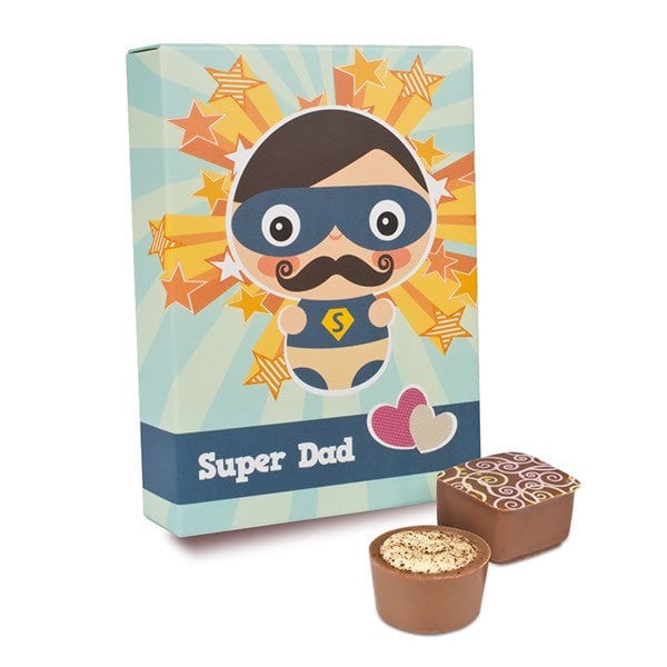 Schokoladen-Pralinen - Super Dad