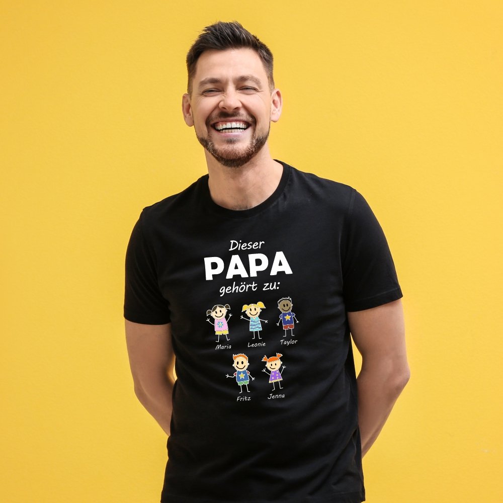 T-Shirt - Dieser Papa gehört zu