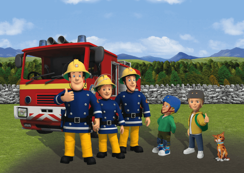 Personalisiertes Kinderbuch - Feuerwehrmann Sam und Du
