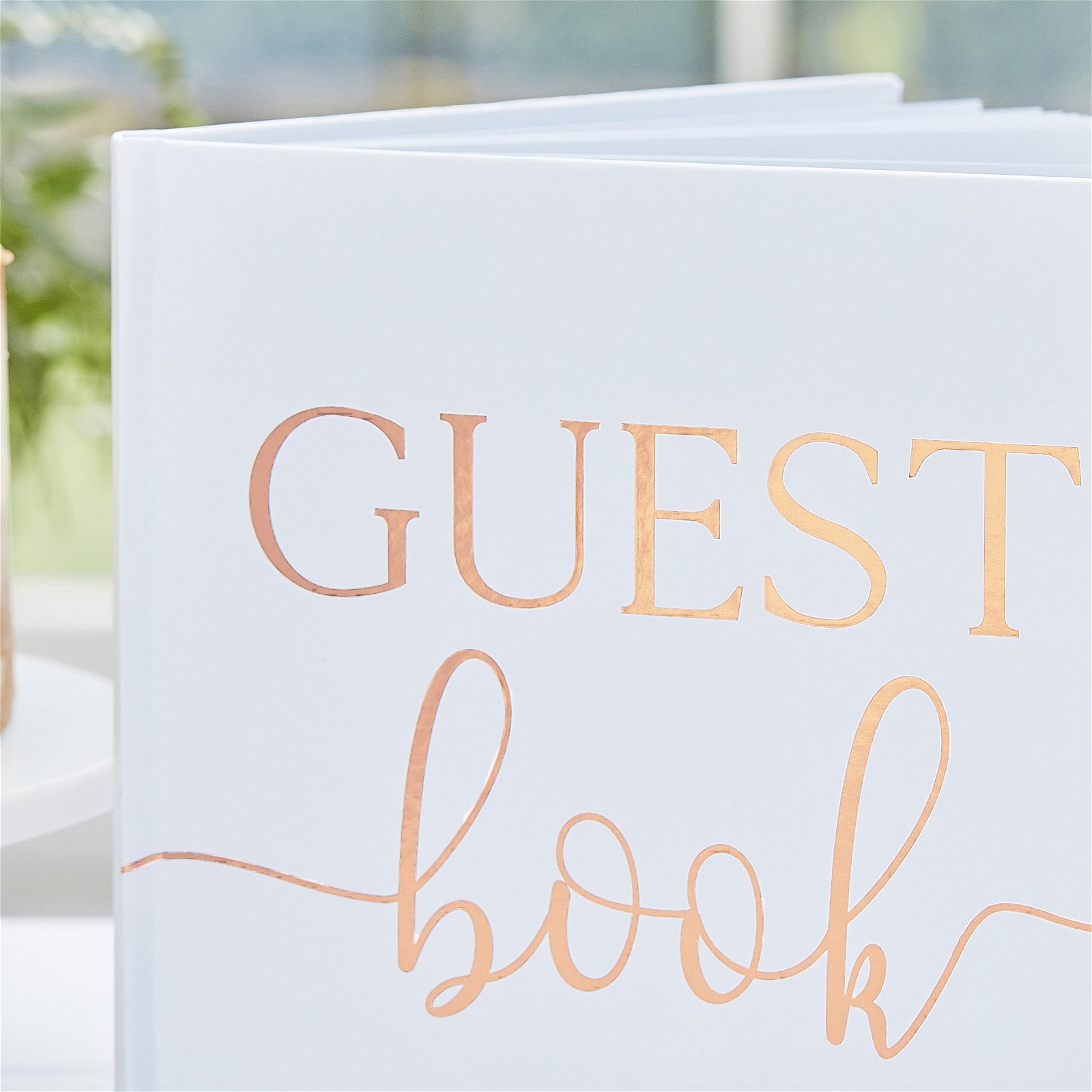 Gästebuch für Hochzeiten -  Rosé