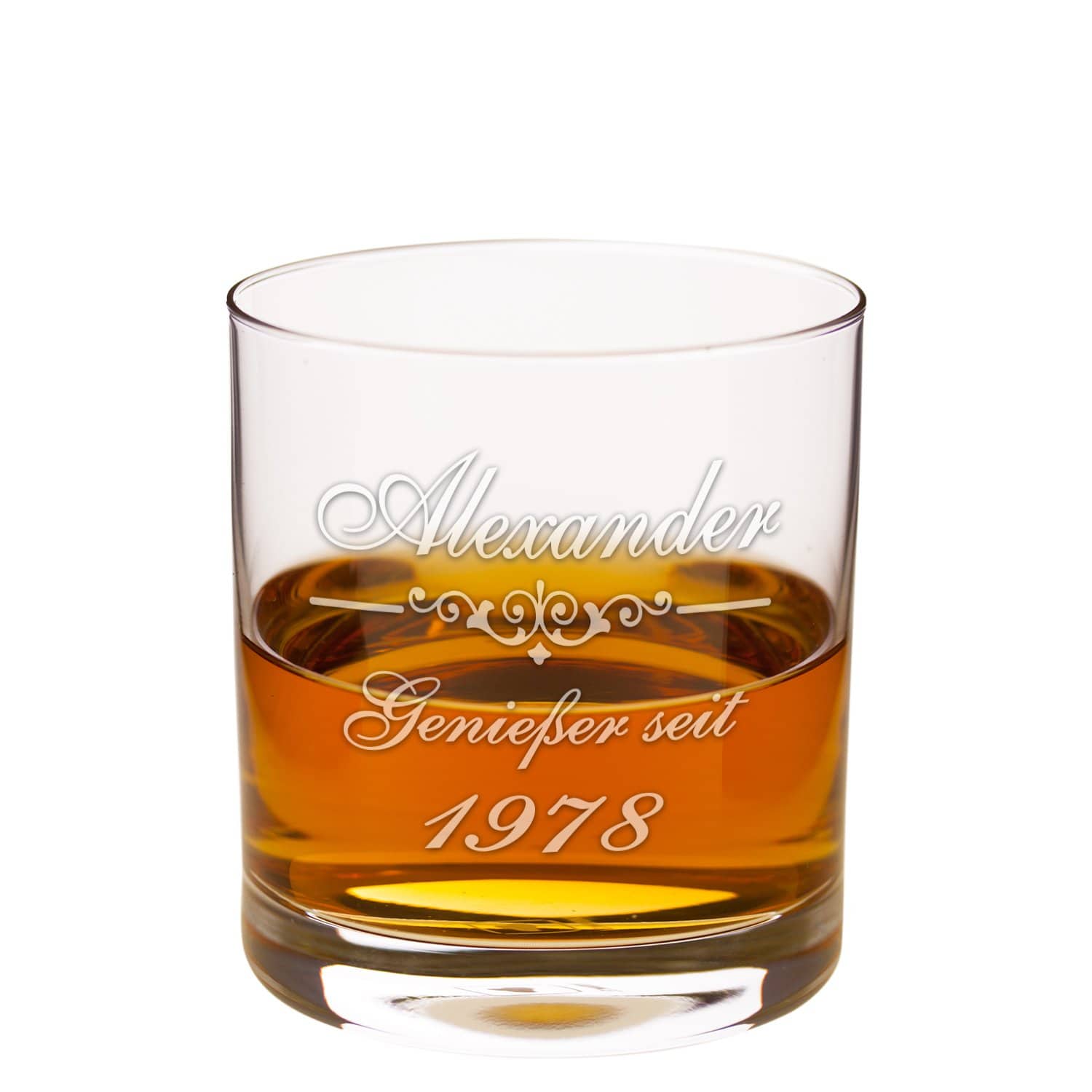 Whiskyglas mit persönlicher Gravur