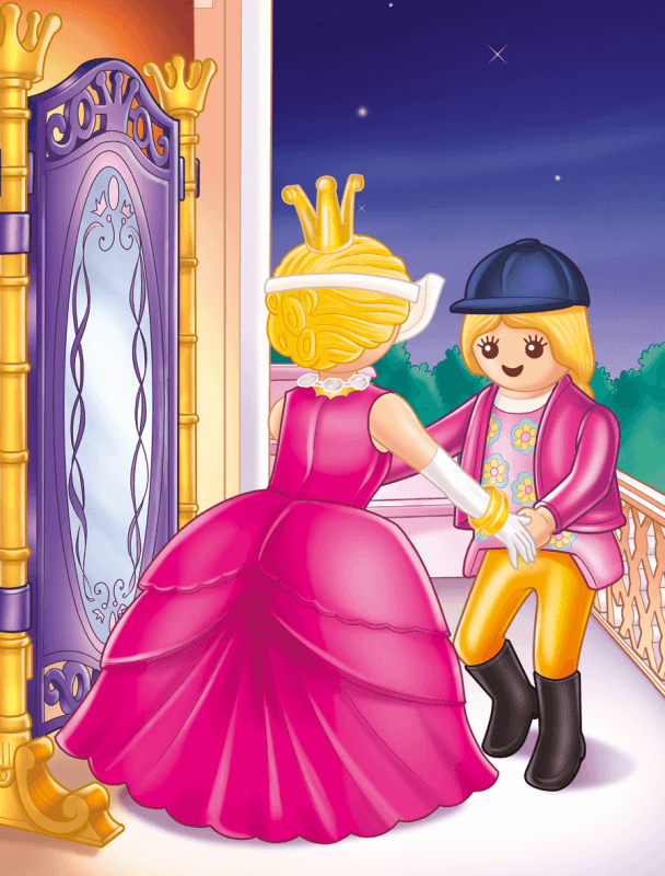 Personalisiertes Kinderbuch - Playmobil Princess und Du